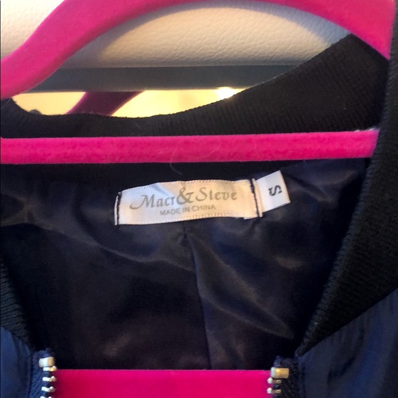 Blue Bomber Jacket - Picture 2 of 5